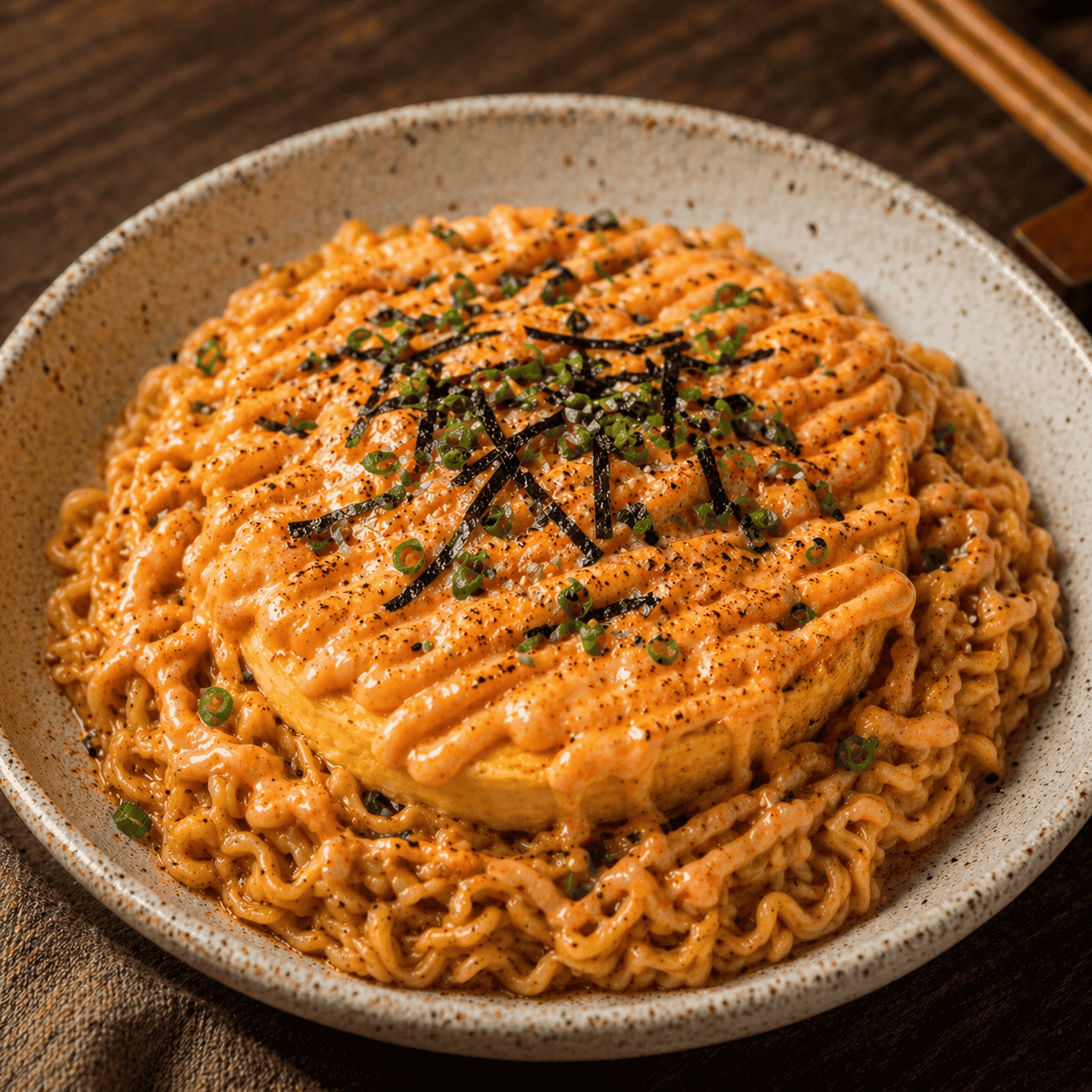 Indomie Mentai Tamago Rice Bowl Boss